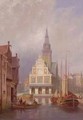 Cheese Market at Alkmaar - Pieter Cornelis Dommerson