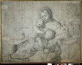 Holy Family at Rest with the Infant St John the Baptist - Domenichino (Domenico Zampieri)