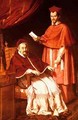 Portrait of Pope Gregory XV and Ludovico Ludovisi - Domenichino (Domenico Zampieri)