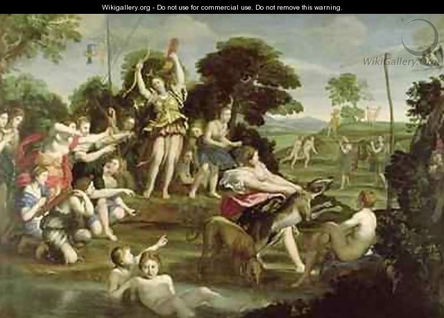 The Hunt of Diana - Domenichino (Domenico Zampieri)