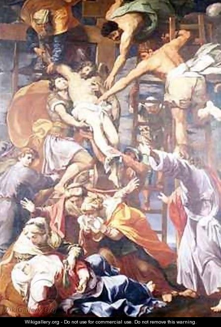 Descent from the Cross - Domenichino (Domenico Zampieri)