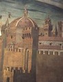 Detail depicting Florence Cathedral - Michelino Domenico di