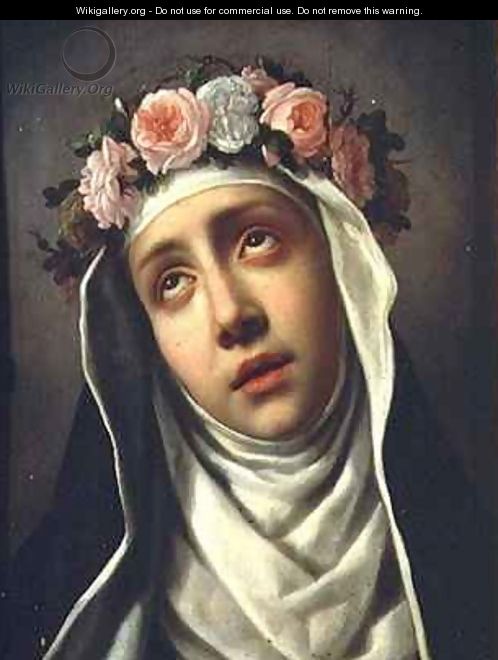 St Rose of Lima 1586-1617 - Carlo Dolci