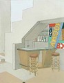 Design for a small bar - Georges Djo-Bourgeois