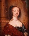 Portrait of a lady half length - William Dobson