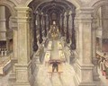 An Occult Funeral Meal in a Church - Wendel Dockler or Doechler