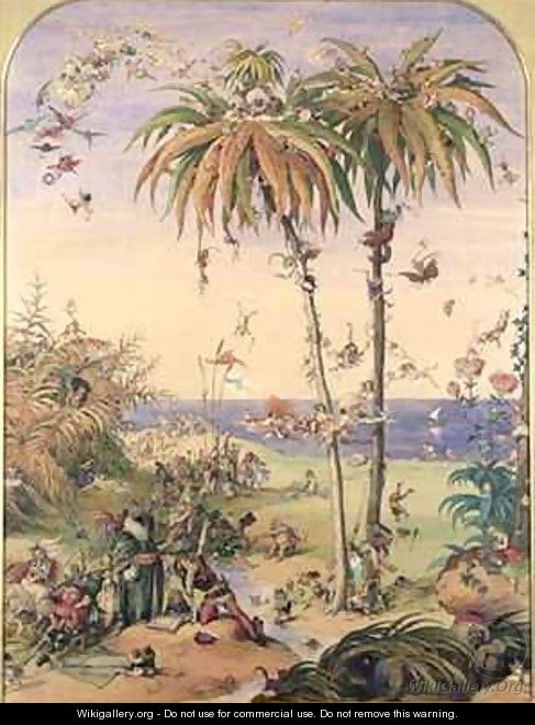 The Enchanted Tree a fantasy based on The Tempest - Richard Doyle