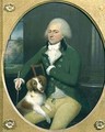 Portrait of a Gentleman with his Dog - John Downman