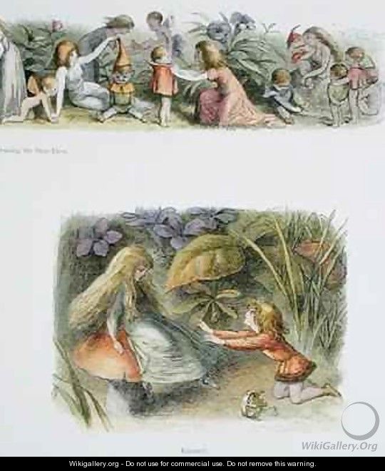 Dressing the Baby Elves and Rejected - Richard Doyle
