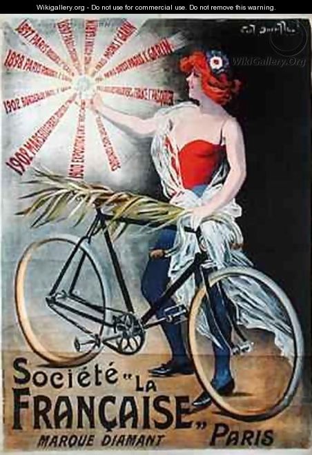 Poster advertising the firm La Francaise - Noel Dorville