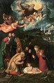 Nativity with God the Father - Battista Dossi