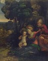 Rest During the Flight into Egypt - Dosso Dossi (Giovanni di Niccolo Luteri)