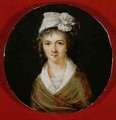 Portrait miniature believed to be of Claire Lacombe - Ducare