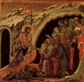 Maesta Descent into Limbo - Buoninsegna Duccio di