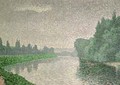 The Marne at Dawn - Albert Dubois-Pillet