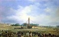 Erecting the Obelisk from Luxor in the Place de la Concorde - Francois Dubois