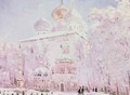 Winter in the Trinity St Sergius Lavra in Sergiyev Posad - Nikolay Nikanorovich Dubovskoy