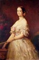 Portrait of Empress Eugenie 1826-1920 - Edouard Louis Dubufe