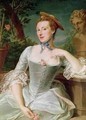 Jeanne Antoinette Poisson 1721-64 Marquise de Pompadour - Francois-Hubert Drouais