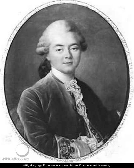 Portrait of a Young Gentleman - Francois-Hubert Drouais