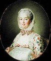 Portrait of Madame de Pompadour with a Fur Muff 1721-64 - Francois-Hubert Drouais