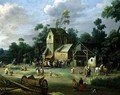 A Village Street - Joost Cornelisz. Droochsloot