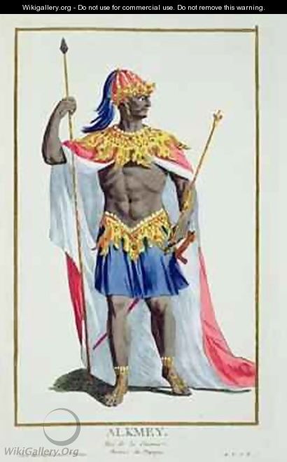 Alkmey King of Guinea - Pierre Duflos