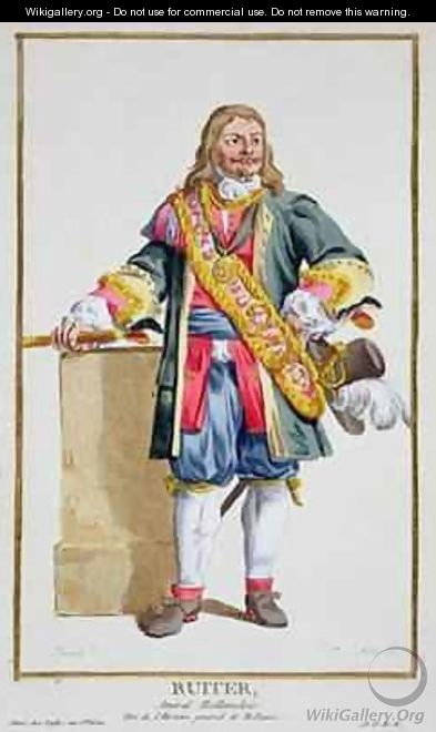Vice Admiral Ruyter 1607-76 - Pierre Duflos