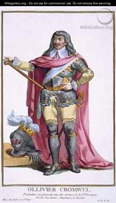 Oliver Cromwell 1599-1658 - Pierre Duflos