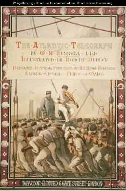 Cover of The Atlantic Telegraph - Robert Dudley