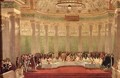 The Banquet for the Marriage of Napoleon Bonaparte 1769-1821 and Marie Louise de Habsbourg Lorraine 1791-1847 - Alexandre (Casanova) Dufay