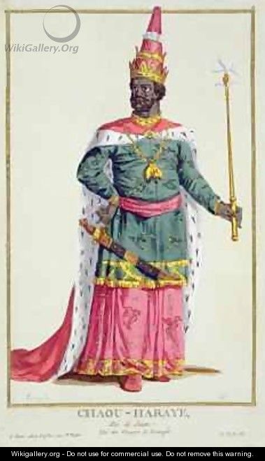 King Chau Haraye of Siam - Pierre Duflos