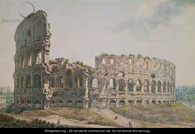 The Colosseum Rome - Abraham Louis Rudolph Ducros