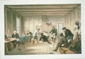 The Mess Room Telegraph House Trinity Bay Newfoundland in 1858 - Robert Dudley