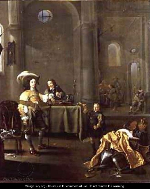 The Celebration of the liberation of a cathedral by the Dutch Militia - Jacob Duck