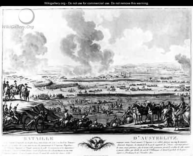 The Battle of Austerlitz - Jean Duplessi-Bertaux