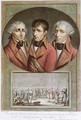 Portrait of the Three Consuls of the Republic and Barthelemy Presenting the Consitutional Act Proclaiming Napoleon I as Emperor for Life to the Premier Consul - (after) Duplessis-Bertaux, Jean