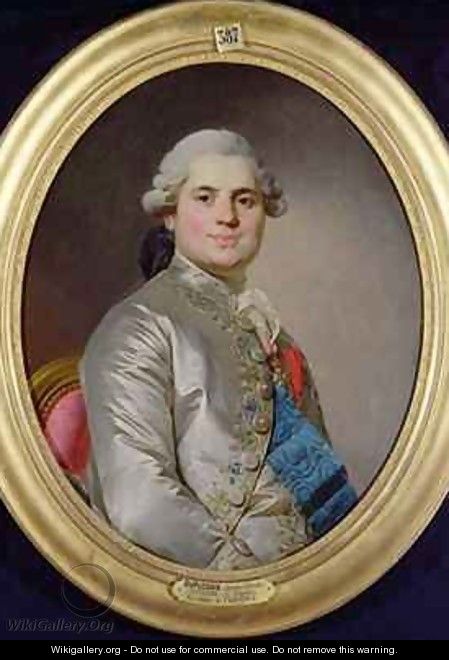 Louis de France 1755-1824 Comte de Provence - Joseph Siffrein Duplessis