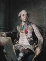 Study for a Portrait of Charles Claude de Flahaut de la Billarderie 1730-1809 Count of Angiviller - Joseph Siffrein Duplessis