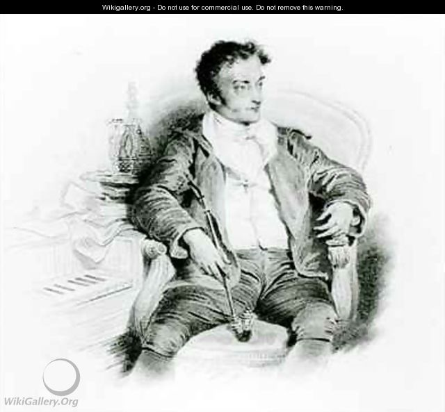 Ernst Theodor Amadeus Hoffmann 1776-1822 - (after) Dupont, H.