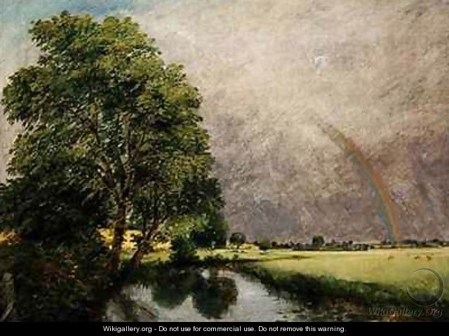 The Rainbow near Salisbury - John IV Dunthorne