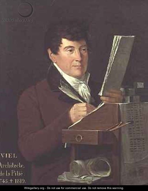 Portrait of Charles Francois Viel 1745-1819 - Francois Dumont
