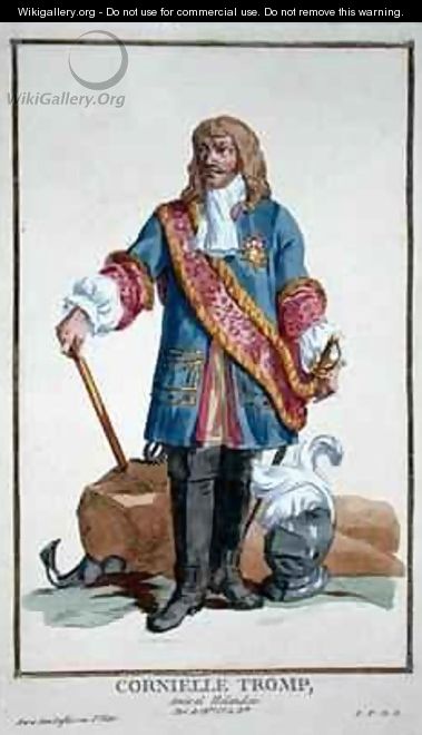 Cornelius Trump Admiral 1629-91 - Pierre Duflos