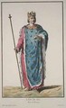 Louis IX 1214-70 King of France - Pierre Duflos