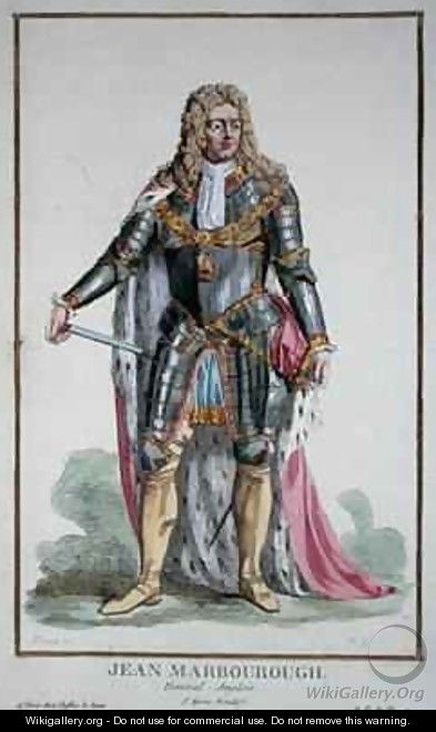 John Churchill 1650-1722 Duke of Marlborough - Pierre Duflos