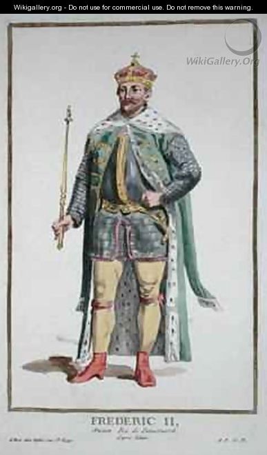 Frederick II 1534-88 King of Denmark - Pierre Duflos