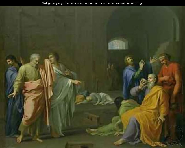 The Death of Socrates - Charles Alphonse Dufresnoy