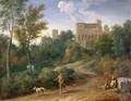 Classical Landscape with Figures - Gaspard Dughet