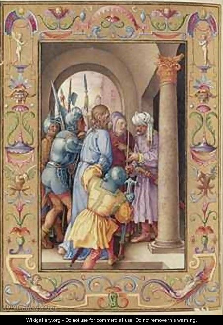 Ms 39 1601 The Arrest of Christ from Passio Domini Nostri Jesu Christi Secundum Joannem - (after) Durer or Duerer, Albrecht