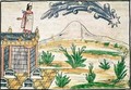 Montezuma II 1466-1520 watching a comet - Diego Duran
